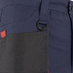 Pracovní montérky do pasu PROFI NAVY RED 2.0