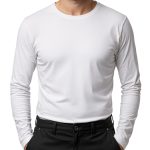 Pracovní tričko ALFA WHITE 170g s dlouhým rukávem