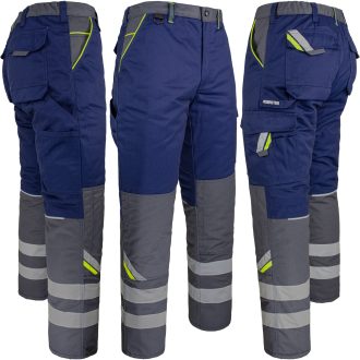Zimní pracovní kalhoty do pasu PRO NAVY REFLEX