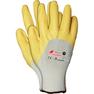 Rukavice nitrilové NITRENI YELLOW