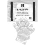 Jednorázové pracovní rukavice FOLIA HDPE 100ks