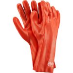 Gumové rukavice pracovní PVC 35 cm