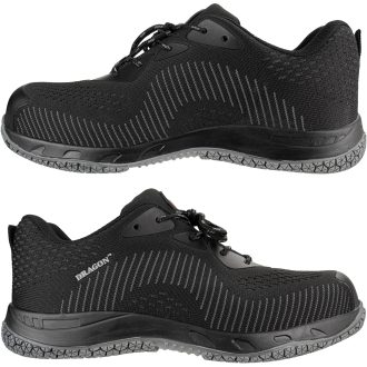 Tenisková bezpečnostní obuv DRAGON® CAMP S1P black