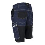 Pracovní džínové kraťasy strečové JEANS TECH BLUE