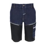 Pracovní džínové kraťasy strečové JEANS TECH BLUE