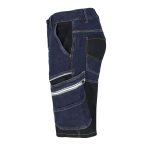 Pracovní džínové kraťasy strečové JEANS TECH BLUE